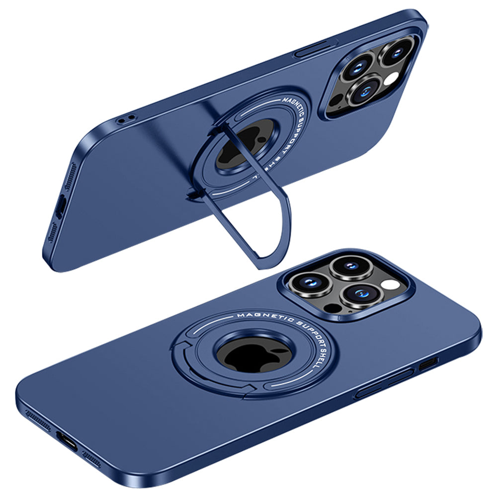 For iPhone 13 Pro 6.1 inch Magnetic Phone Case Compatible with MagSafe Kickstand Metal Cell Phone Cover For iPhone 13 Pro 6.1 inch Magnetic Phone Case Compatible with MagSafe Kickstand Metal Cell Phone Cover